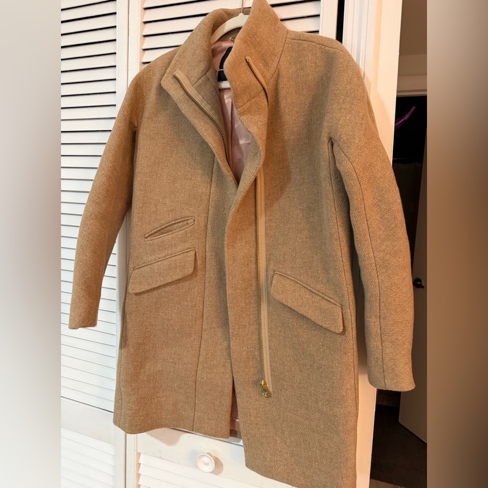 Women’s jcrew wool coat.
